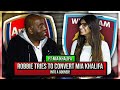 Robbie Tries To Convert Mia Khalifa Into A Gooner! | West Ham v Arsenal