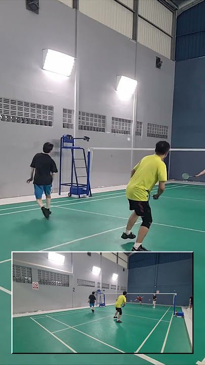 Beginner Centrin Badminton, Men Doubles (Willy, Efrin vs Binsar, Budiman) - 20250318 E