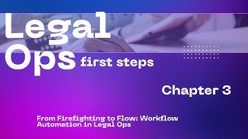 Hoofdstuk 3 — Van brandbestrijding naar flow: workflowautomatisering in juridische operaties