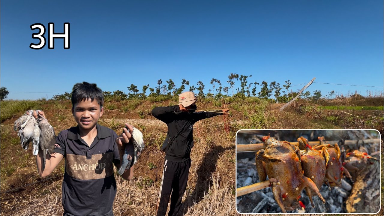 4H ĐI KIếM ĐỒ ĂN TRONG RẪY | Y ĐIÊU