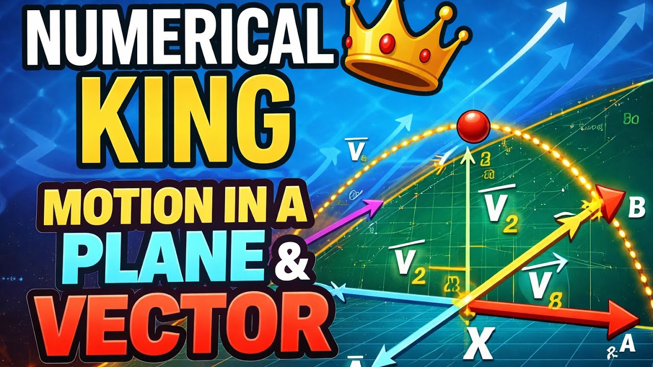 Numerical on motion in a plane class 20
