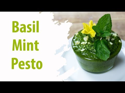 Basil Mint Pesto | Delicious Vegan Recipe