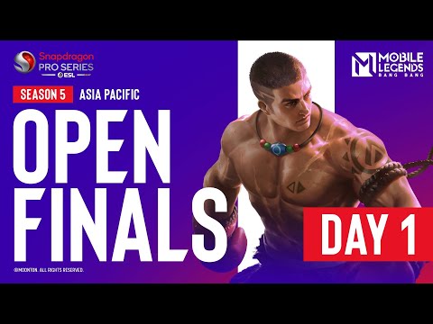 Ap Mobile Legends: Bang Bang | Snapdragon Mobile Open Finals | Season 5 Day 1