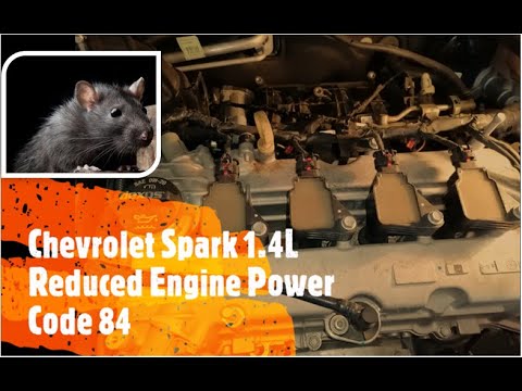 Chevrolet Spark 1.4L Reduced Engine Power Code 84