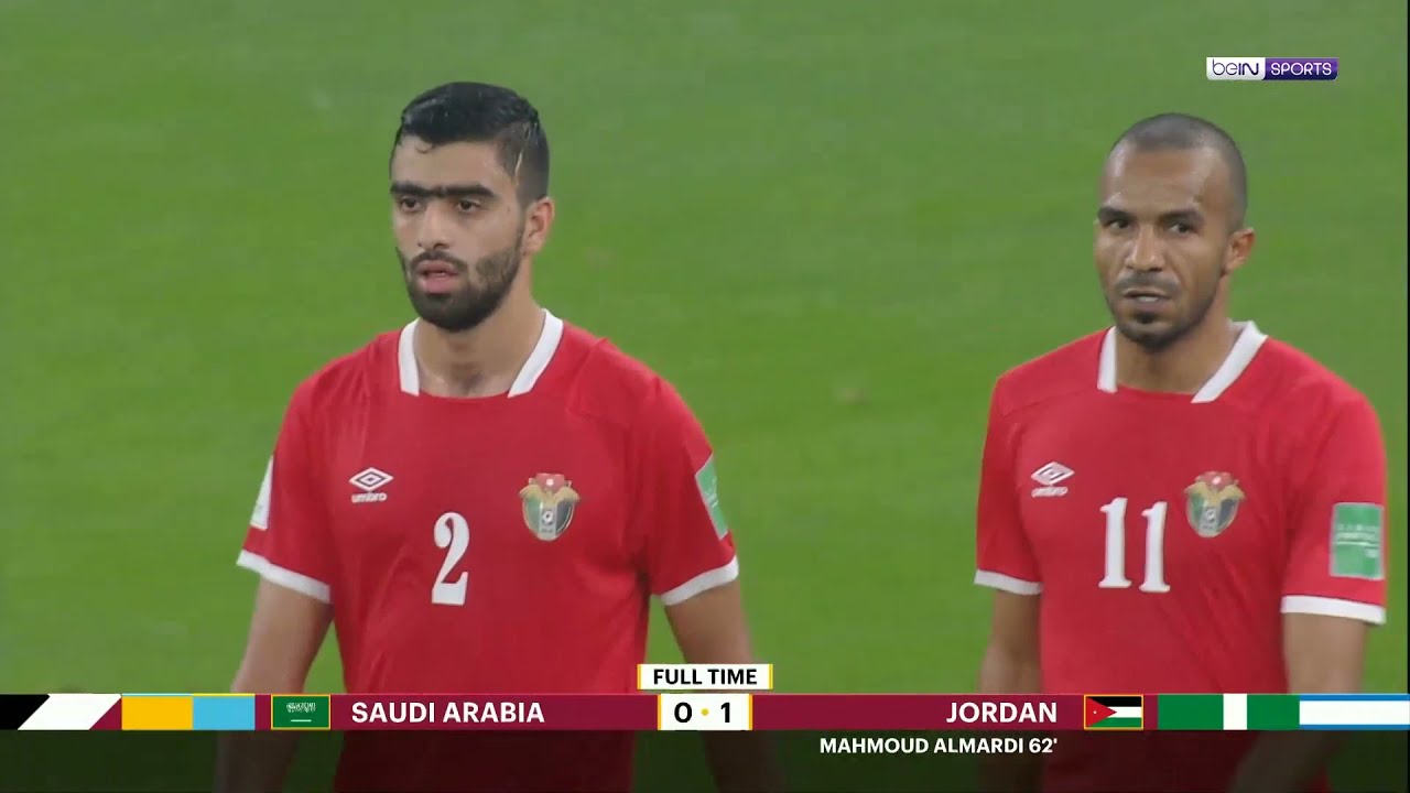 منتخب السعودية والاردن