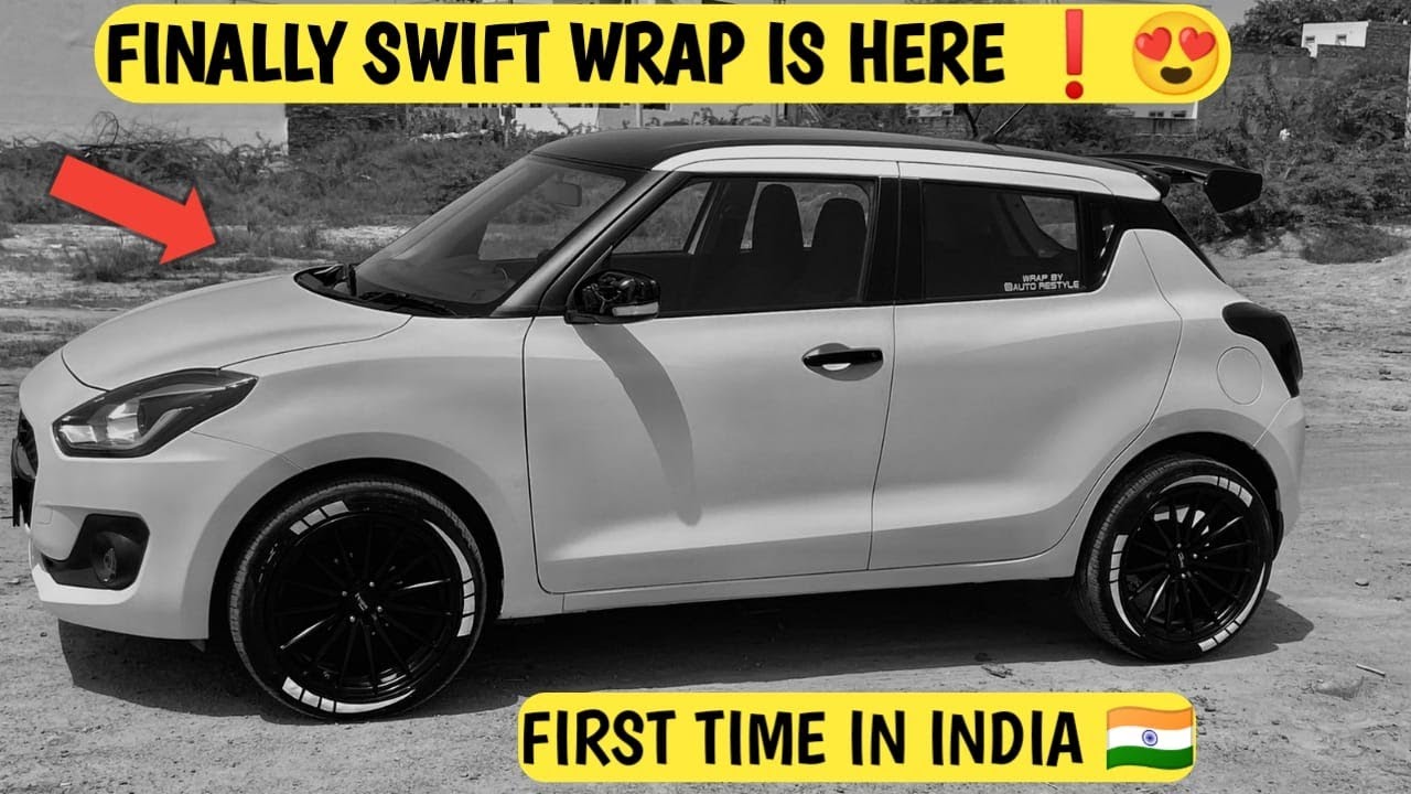 FINALLY MY SWIFT WRAP IS HERE ️HEAVILY MODIFIED SWIFT WRAP 😍 FIRST ROAD