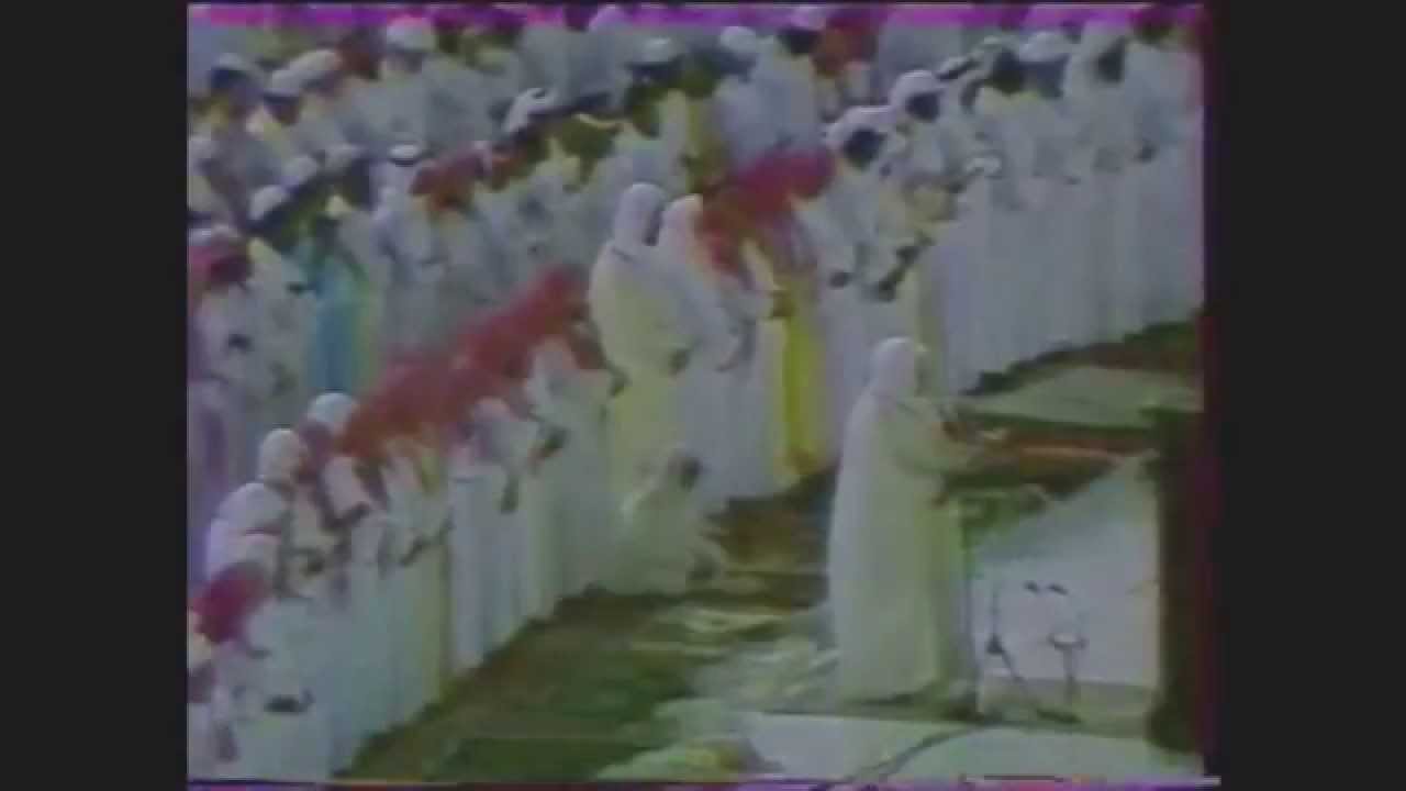 Ali Jaber آخر سورة النمل من الحرم المكي 1407هـ الشيخ علي جابر