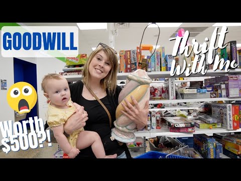 SCORE! Worth $500?! At Goodwill | Thrift With Me |