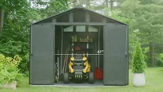 Meet the Keter Stronghold Shed ｜ Durable Outdoor Storage for Any Backyard