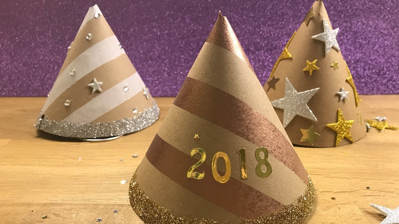 Cappellini per il veglione di Capodanno - Tutorial - YouTube