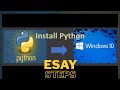 How to install Python🖥️ on windows || python installation in easy way ||