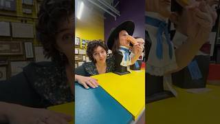 He has the biggest nose in history.