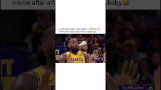 LEBRON SCARED MEME: ORIGIN