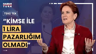 Masadan Kalkması Hakkında Iddialara Yanıtı Neler? Meral Akşener Yanıtladı