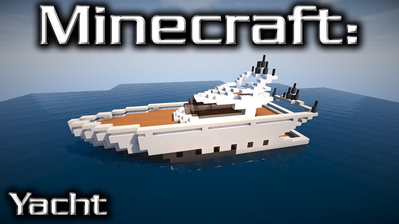 Minecraft: Medium Yacht Tutorial 17