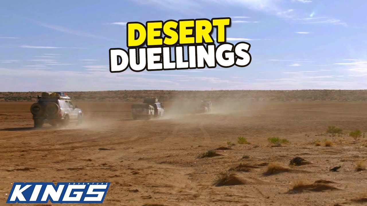 Desert Duellings! Roothy takes his family through the Simpson! 4WD ...