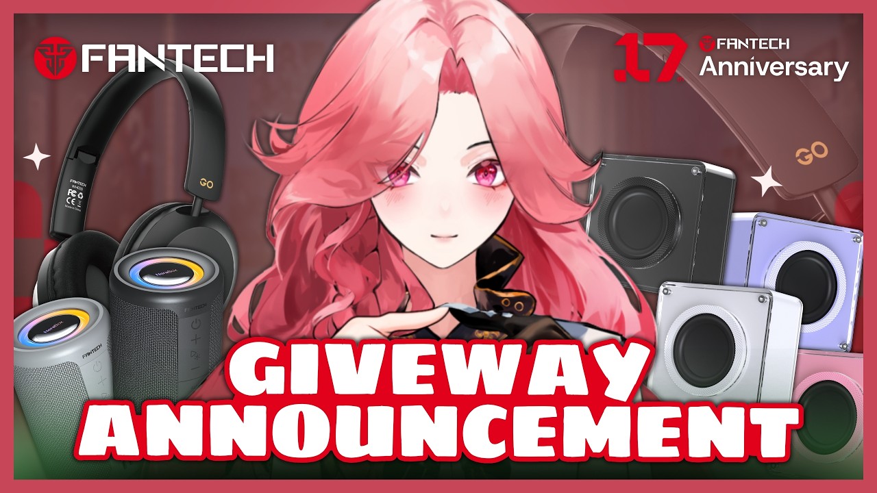 🔴 [ PENGUMUMAN GIVEAWAY ] Pemilihan pemenang giveaway Fantech 17th Anniversary
