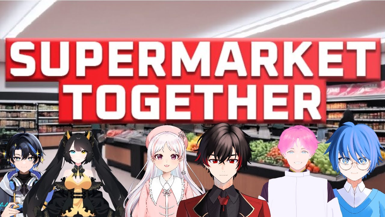 【Supermarket Together】Demon Lord dan Commander kerja part time?【Vtuber ID/EN】  