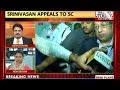 Srinivasan asks reinstate President BCCI