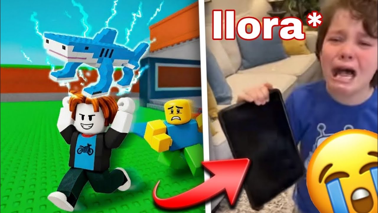 ESTE CHICO SE ENOJO POR EL JUEGO DE BRAINROTS