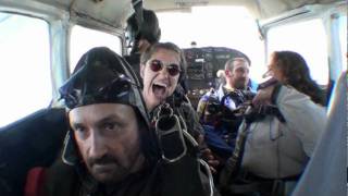 Donna's Vermont Skydiving Adventure with my sista' Lisa