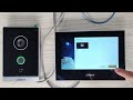 Dahua Peugeot d'interphone vidéo IP d'origine, VTO2211G-WP &amp;