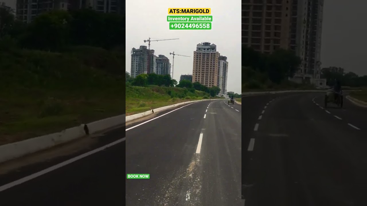 ATS:MARIGOLD ON DWARKA EXP. | 3.5 BHK Available With Big Size.