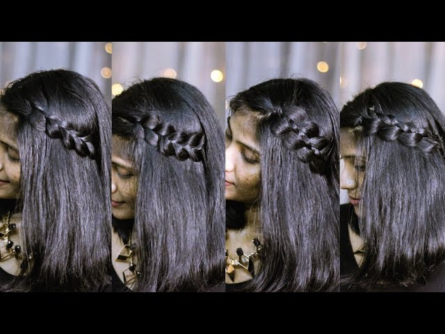 Hairstyle on Saree for Wedding - Wedding Hairstyle -