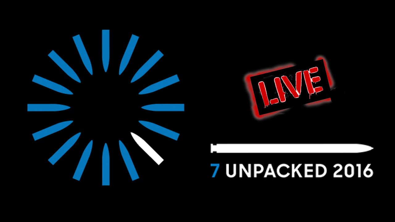 Samsung Galaxy Unpacked 2016 (Note 7) Live с Wylsacom