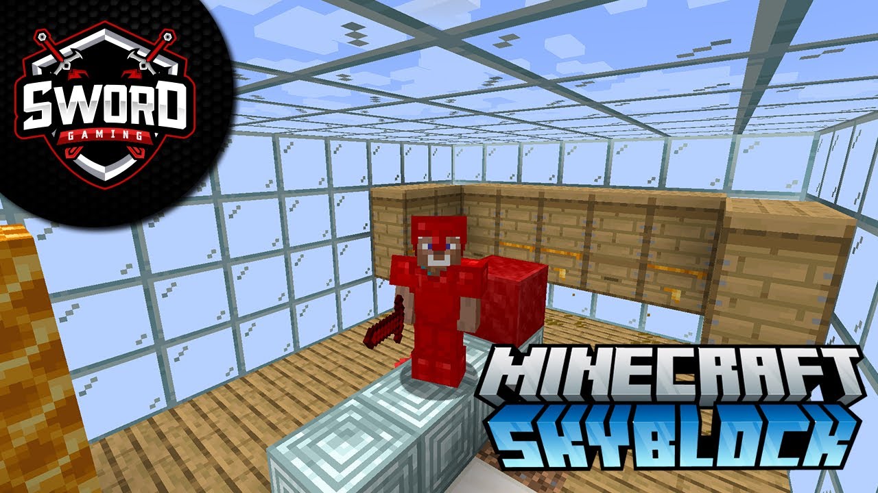 Red I Minecraft Skyblock All in One #34 - YouTube