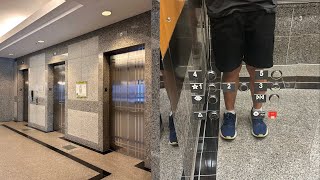 Nice OTIS GEM Traction Elevators @ Bldg 1, Bishop Ranch 15, San Ramon, CA