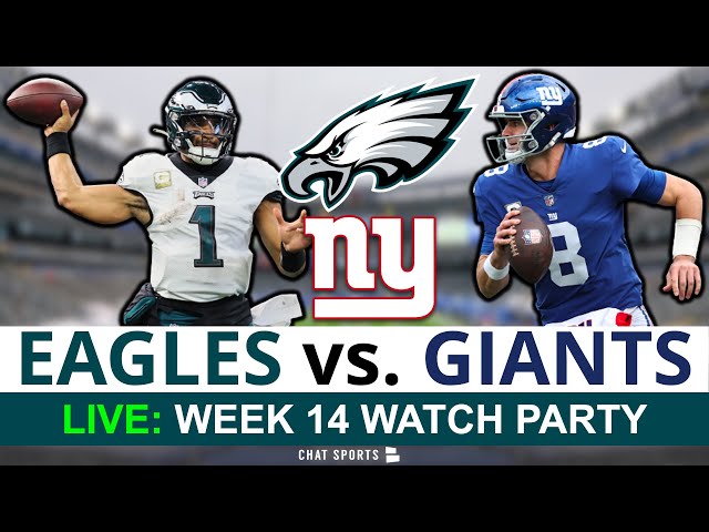 Eagles vs. Giants Week 12 watching guide: Live streaming, NFL odds