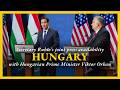 Secretary Rubio holds a joint press availability with Hungarian Prime Minister Viktor Orban