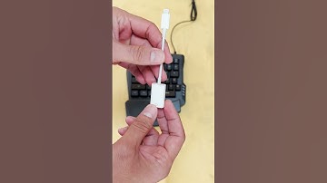 Oyuncu Klavye Telefona Bağlama - Lightning dönüştürücü - Tablette klavye mause kullanma Usb Kablolu