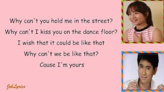 SECRET LOVE SONG Lyrics - By: Kristel Fulgar & CJ Navato