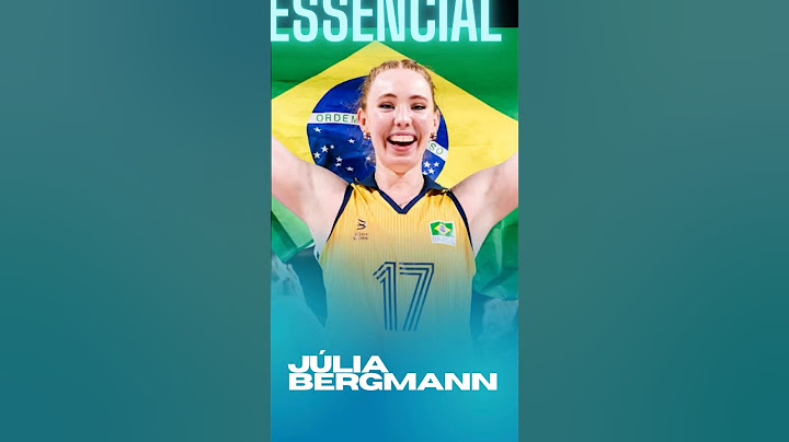 Júlia Bergmann brilhando na seleção brasileira #vnl #volleyball