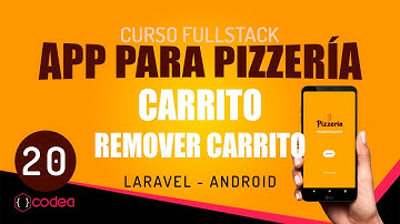 Eliminar el carrito de compra 20 Curso FullStack App para Pizzerías en Laravel y Android |