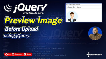 jQuery Image Preview Before Upload Server | Choose & Show Selected Image Instantly in Form