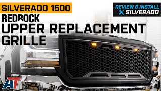 2016-2018 Silverado 1500 RedRock Baja Upper Replacement Grille Review & Install
