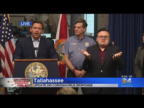 special-report:-florida-gov.-ron-desantis-provides-update-on-statewide-coronavirus-response