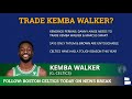 Celtics Trade Rumors On Kemba Walker & Marcus Smart + NBA Playoff Picture & Re-Sign Evan Fournier?