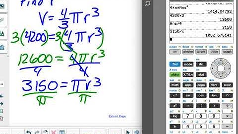 Geometry 11.6 Part 3/3 Class Video Notes