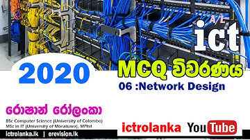 ICT 2020 EXAM MCQ - Network DESIGN