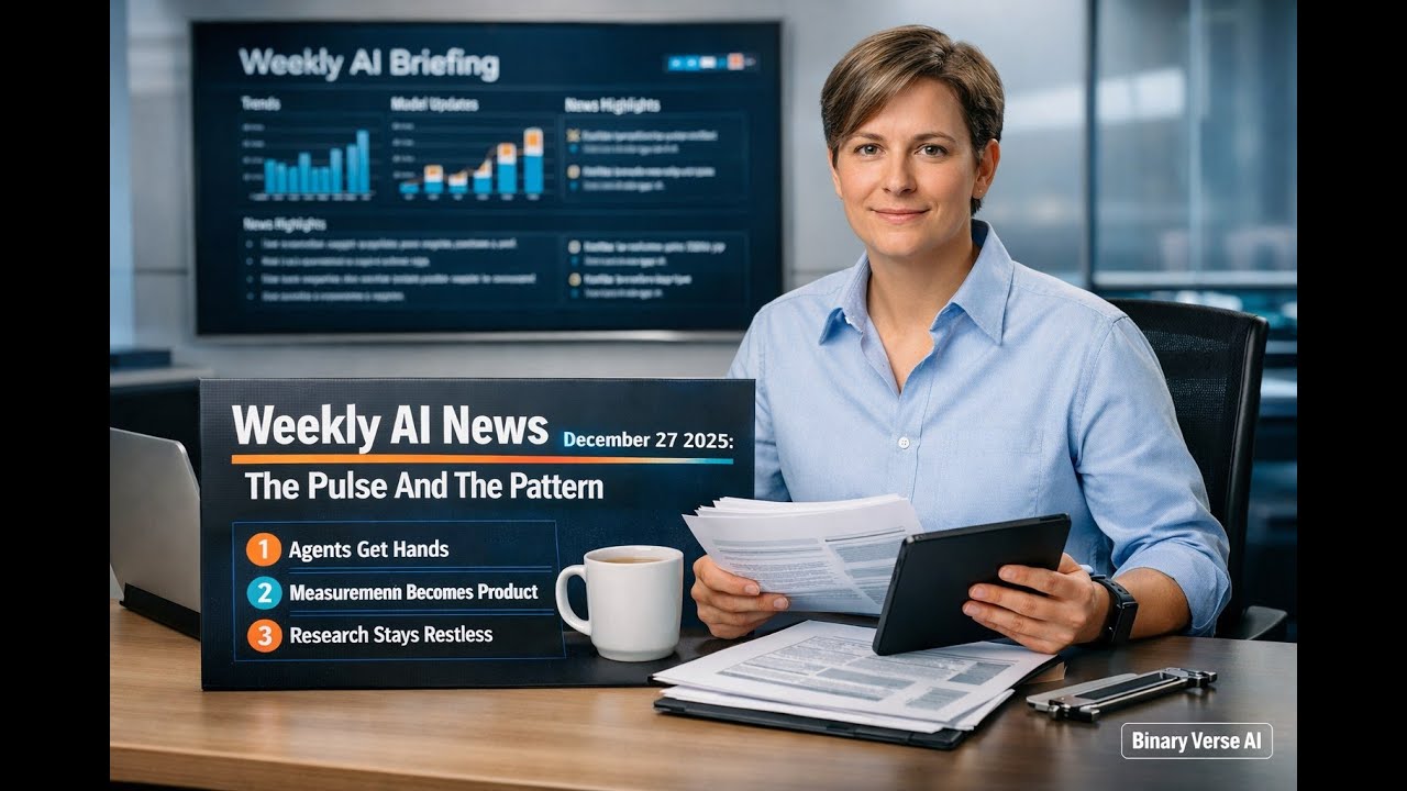 Weekly AI News December 27 2025: The Pulse And The Pattern - YouTube