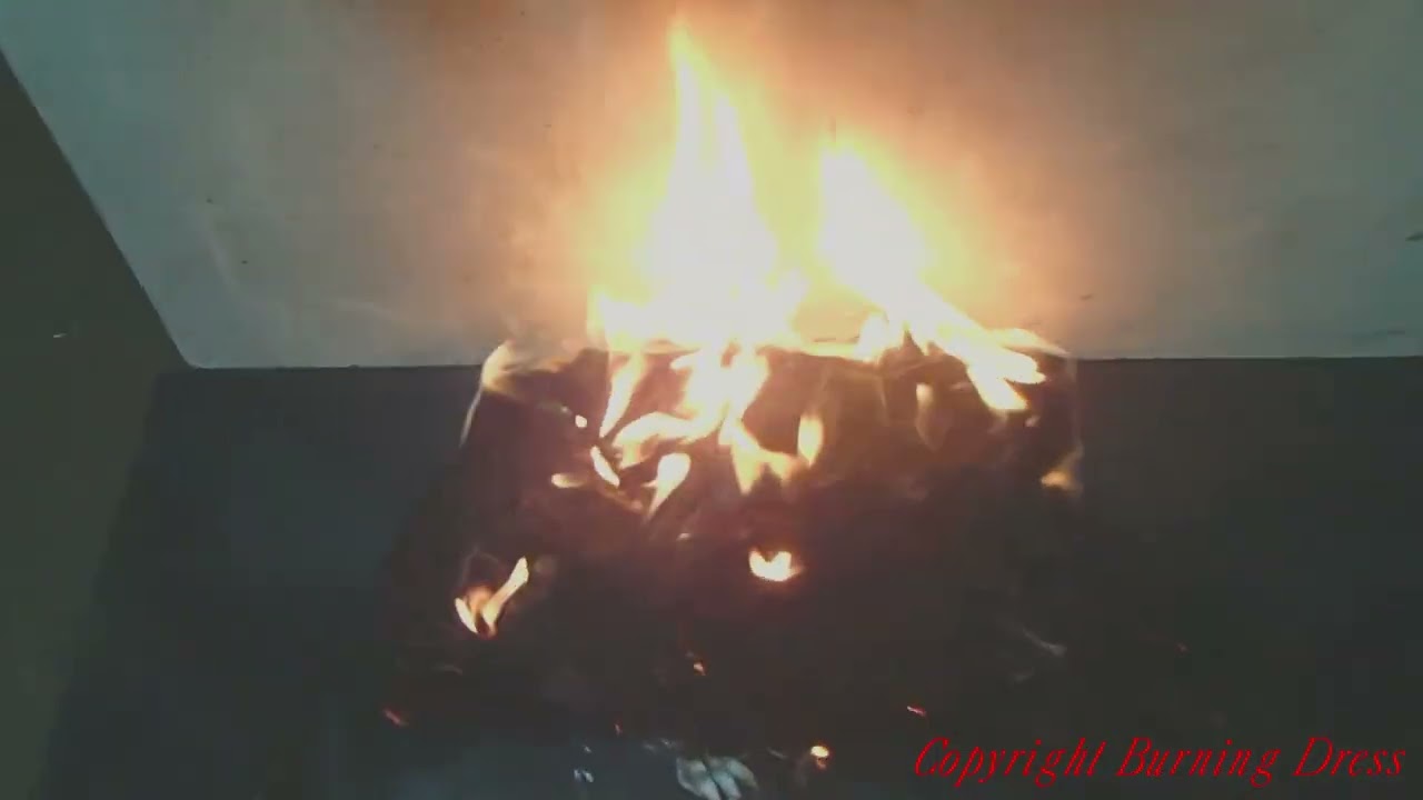 Leni's Dress Burn Part 1