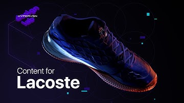 Custom 3D Content for Lacoste | HYPERVSN Design Lab