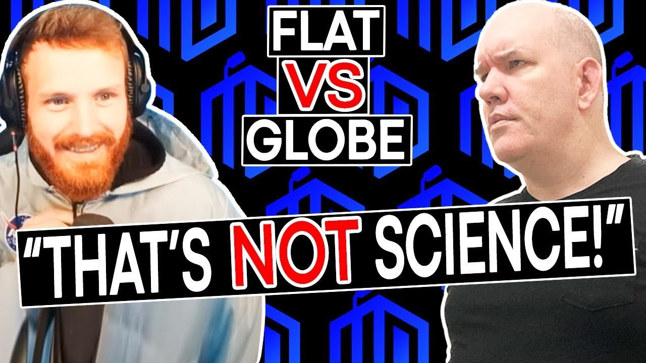 Flat Earth DEBATE Austin Witsit Gets It Vs Mark Reid [MIRROR] - YouTube
