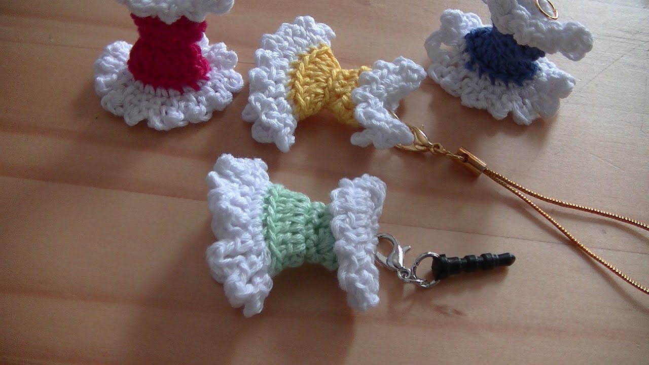 【かぎ針編み】夏のお出かけガーランド　ミニチュアドレスの編み方　How to crochet miniature dress