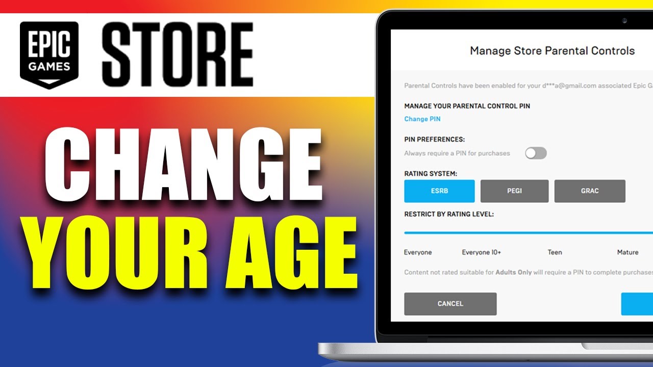 How To Change Your Age In Epic Games Account