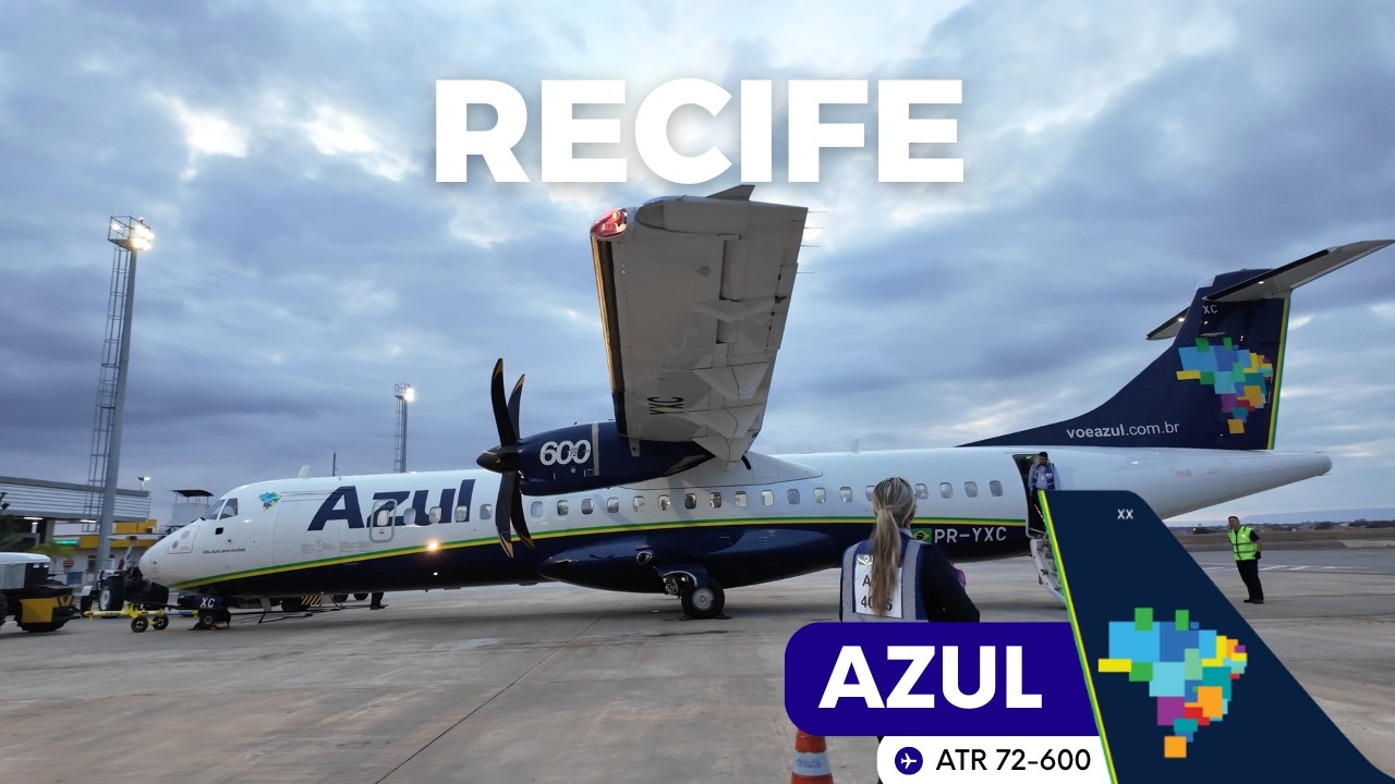 VOO JUAZEIRO DO NORTE ✈ RECIFE NO ATR 72-600 DA AZUL